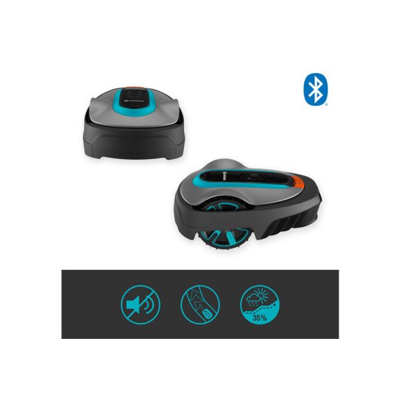 Gardena smart SILENO city 250 robotfűnyíró – Bővíthető okosmegoldás 250 m²-ig