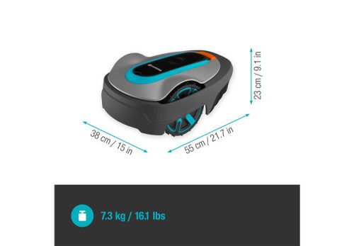 Gardena smart SILENO city 250 robotfűnyíró – Bővíthető okosmegoldás 250 m²-ig