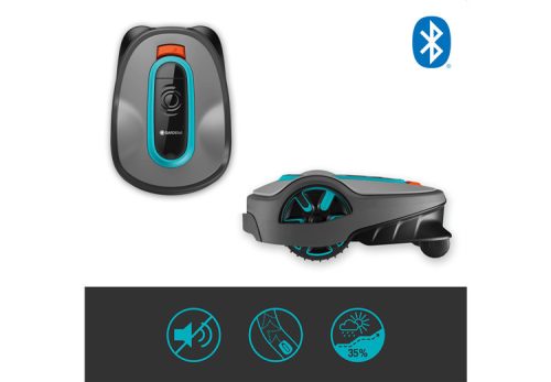 Gardena SILENO life 750 robotfűnyíró – Csendes és stabil 750 m²-ig