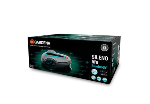 Gardena SILENO life 750 robotfűnyíró – Csendes és stabil 750 m²-ig