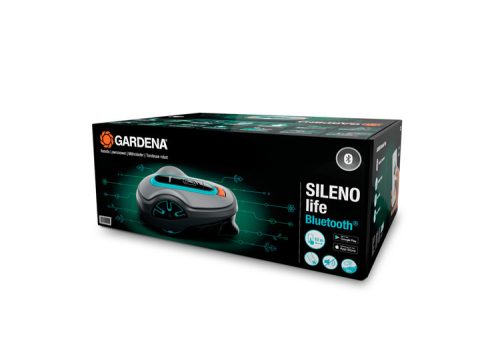 Gardena SILENO life 1500 robotfűnyíró – Prémium erő 1500 m²-ig