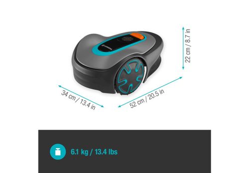 Gardena SILENO minimo 250 robotfűnyíró – Ultrahalk megoldás 250 m²-ig