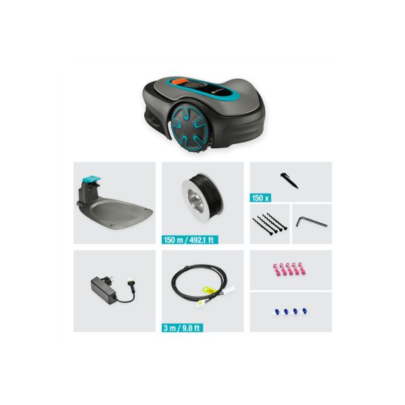 Gardena SILENO minimo 500 robotfűnyíró – Csendes automata 500 m²-ig