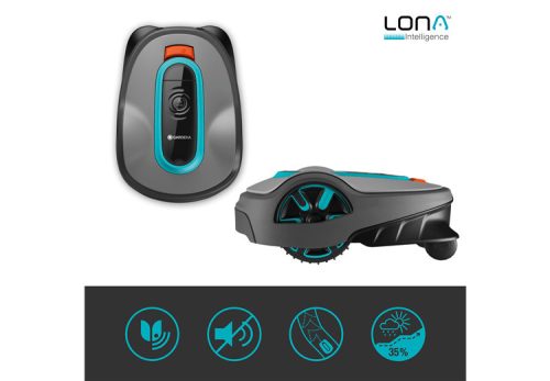 Gardena smart SILENO life 750 robotfűnyíró készlet – Gateway-jel 750 m²-ig