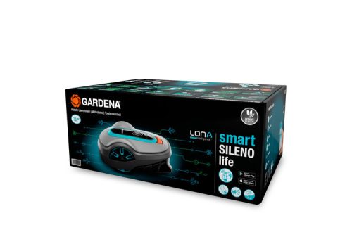 Gardena smart SILENO life 750 robotfűnyíró készlet – Gateway-jel 750 m²-ig