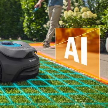   Gardena smart SILENO sense 400 robotfűnyíró – Vezeték nélküli telepítés 400 m²-ig