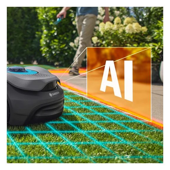 Gardena smart SILENO sense 400 robotfűnyíró – Vezeték nélküli telepítés 400 m²-ig
