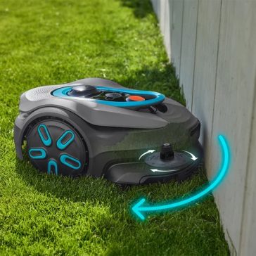   Gardena smart SILENO sense 600 robotfűnyíró – Vezeték nélküli telepítés 400 m²-ig