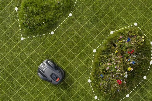 Husqvarna Automower® 410XE NERA robotfűnyíró – Radar & EdgeCut 1500 m²-ig